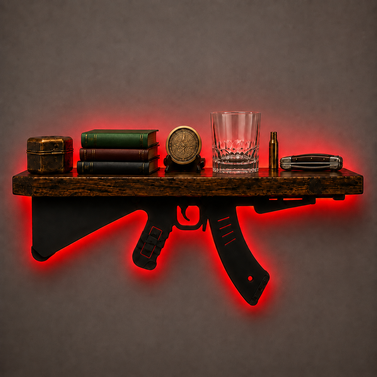 Frontline LED Gun Shelf