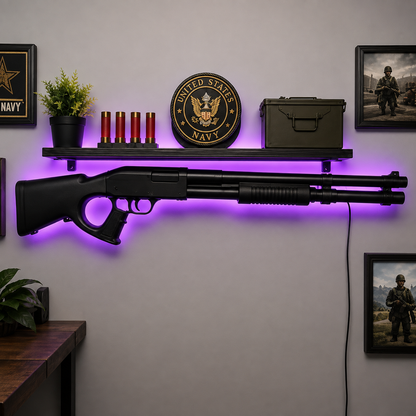 Frontline LED Gun Shelf