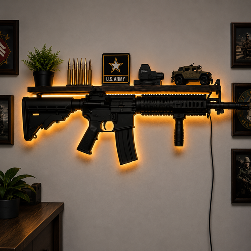 Frontline LED Gun Shelf